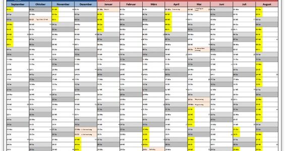 Schulkalender 2023/2024 für alle Bundesländer