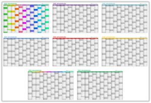 Kalender 2026 als Excel Vorlage und PDF - Alle-meine-Vorlagen.de