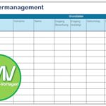 Bewerbermanagement mit Excel Vorlage