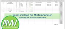 Excel-Vorlage für Mieteinnahmen – Immobilien einfach verwalten