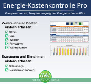Energie-Kostenkontrolle