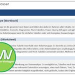 Excel-Glossar für Anfänger
