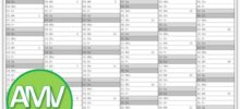 Einfacher Kalender 2027 – Deine Excel Vorlage im A5-Format