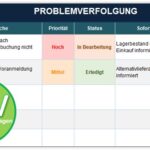 Kostenlose Excel-Vorlage zum Fehlermanagement
