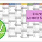 OneNote Kalender 2027
